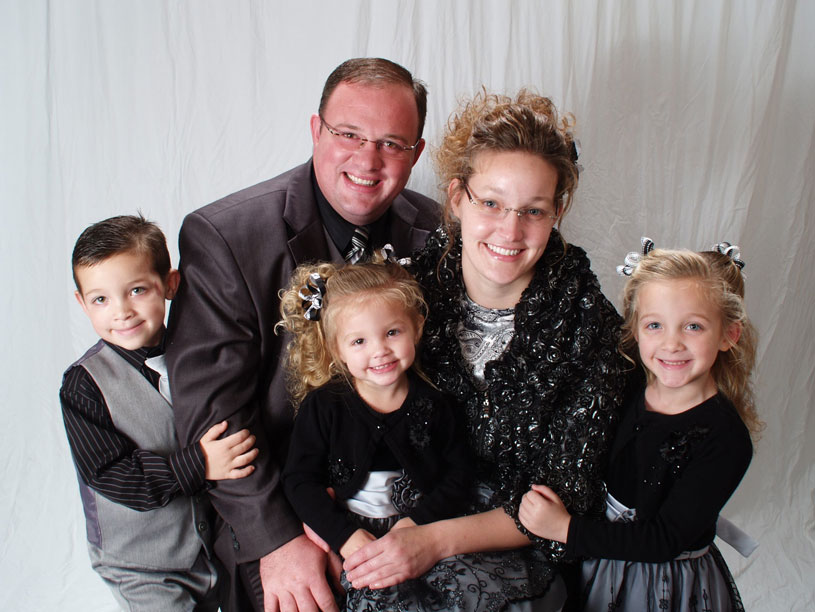 Pastor Sam Snow and family